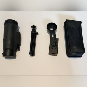 New Monocular Telescope Field Of Vision Case‎ High Quality 12x50 Phon Hldr Tripd